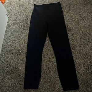 black/navy lululemon leggingings